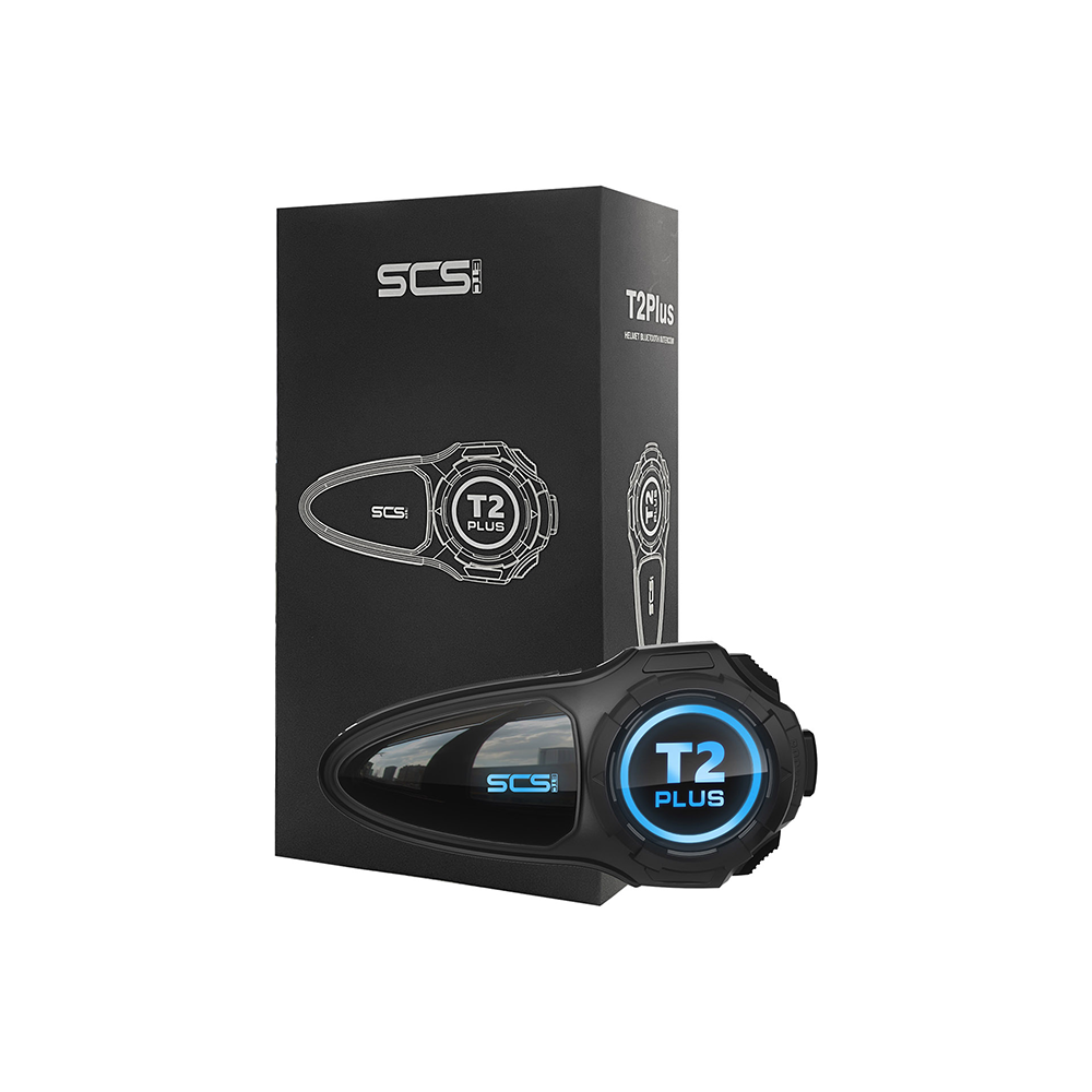 SCSETC T2 Plus Motorcycle Helmet Bluetooth Intercom