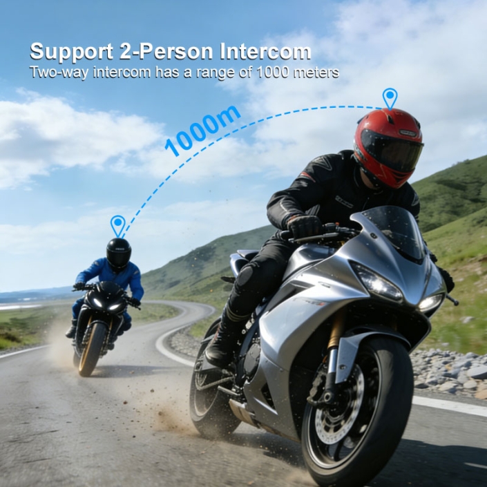 S10X Motorcycle Bluetooth Intercom - View 2