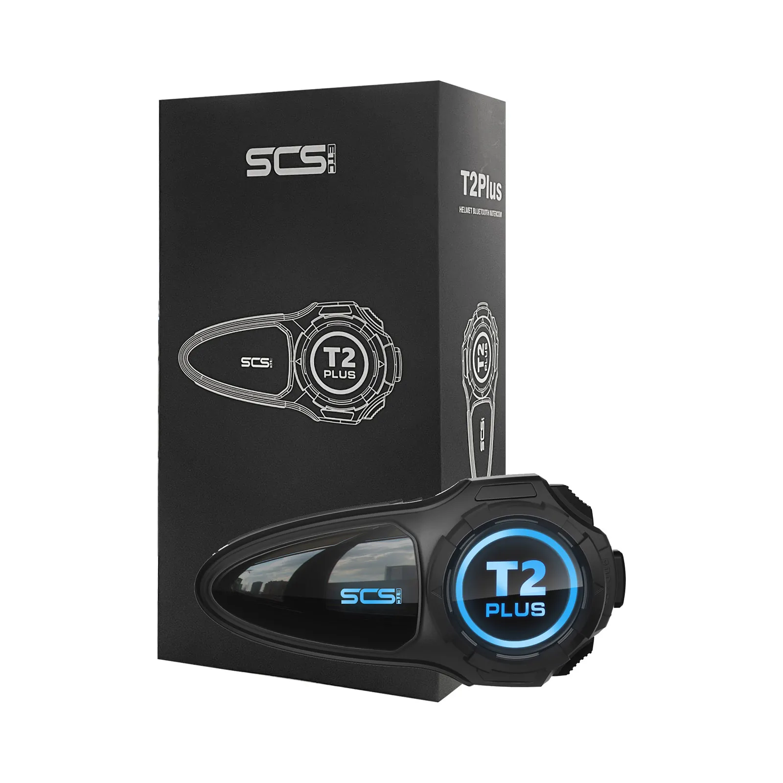 NICER T2 Plus Bluetoothヘルメットインターコム T2 Plus SCSETC Motorcycle Helmet Bluetooth Intercom